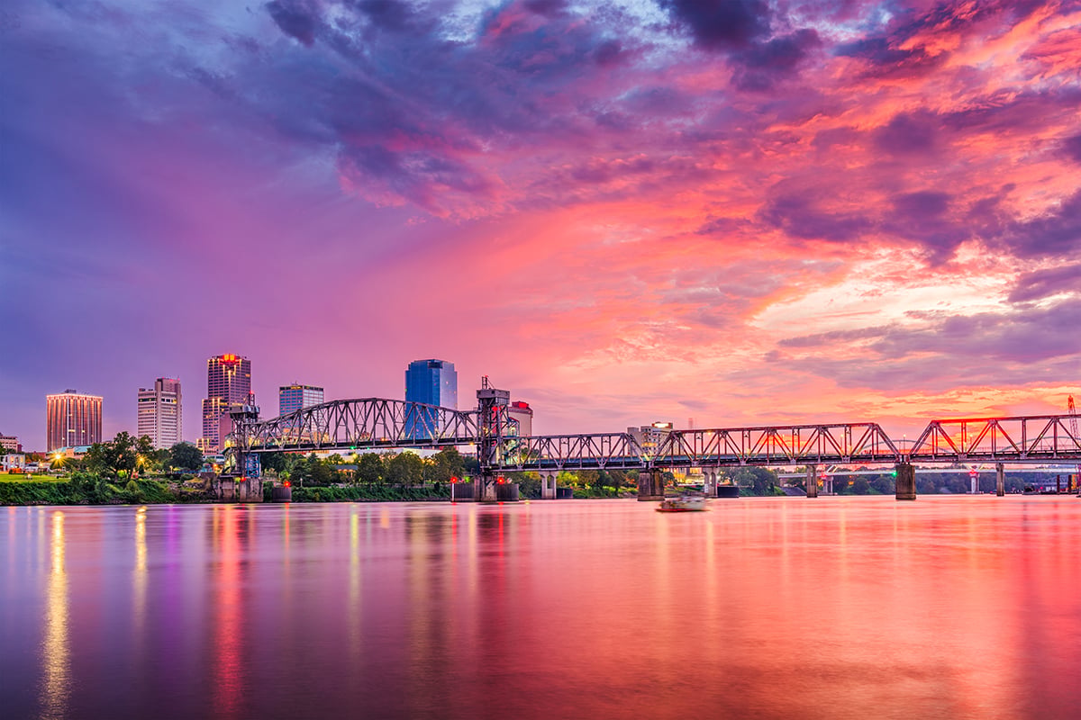 little-rock-arkansas-skyline